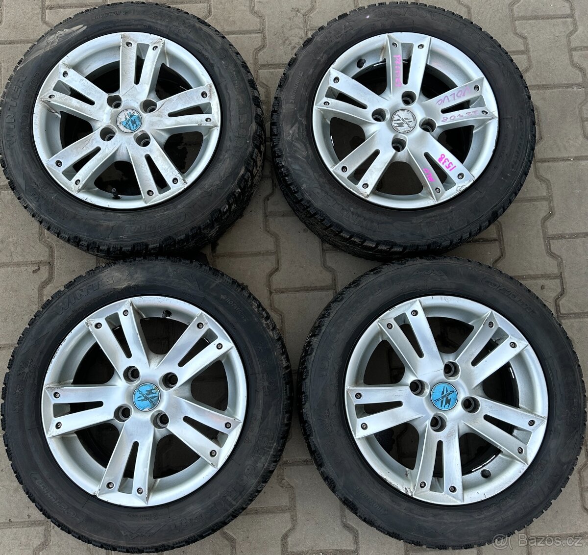 Prodám ALU kola Volvo č. 1538