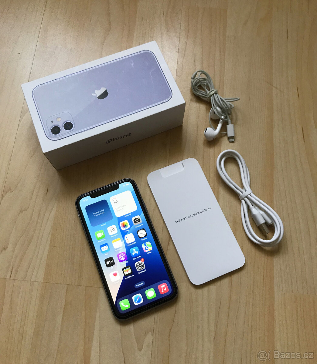 ‼️ iPhone 11 128GB Fialový / KRÁSNÝ TELEFON ‼️