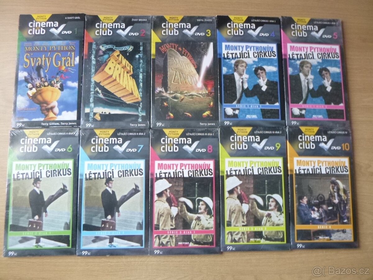 KOMPLETNI MONTY PYTHON 1-10 cz titulky NOVE