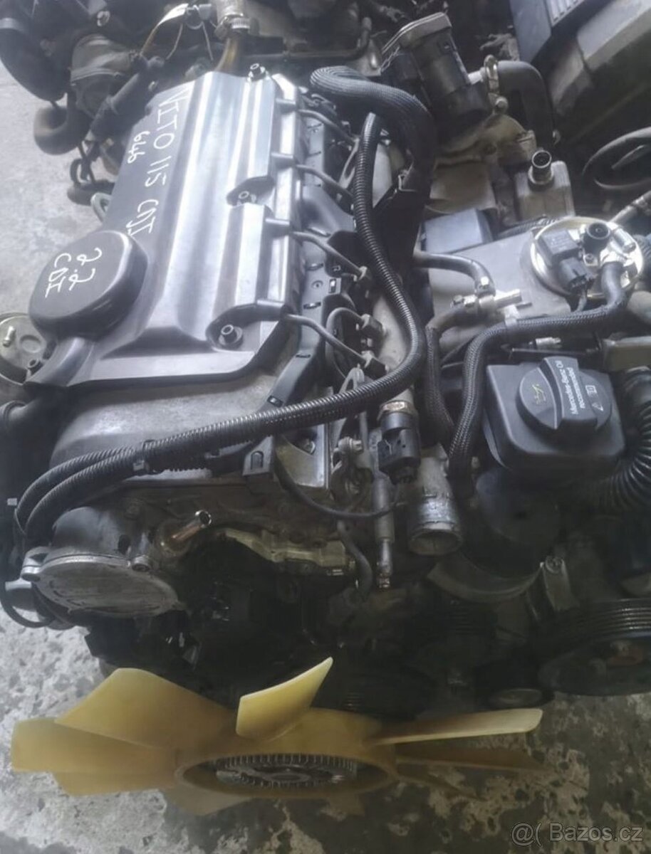 Kompl motor Vito Viano 639 2.2 cdi 646.980 03-06r