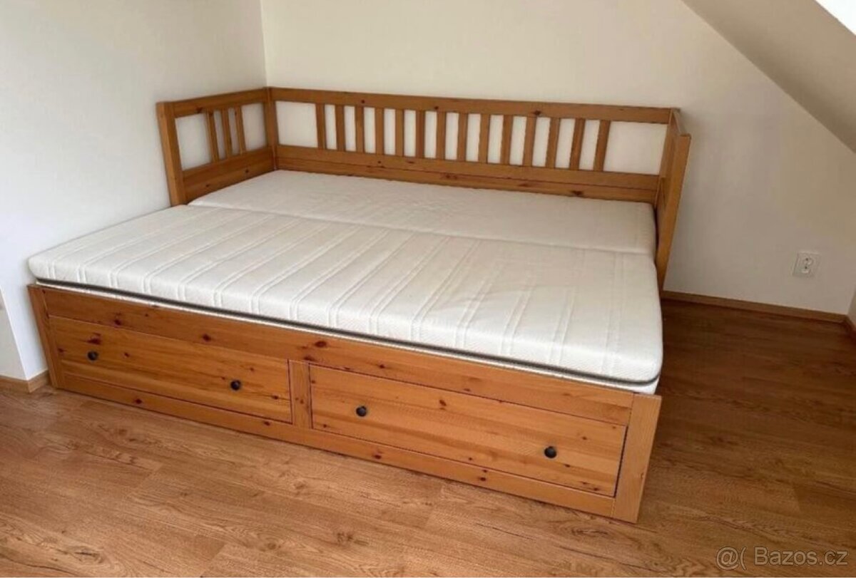 Rozkládací postel Ikea Hemnes