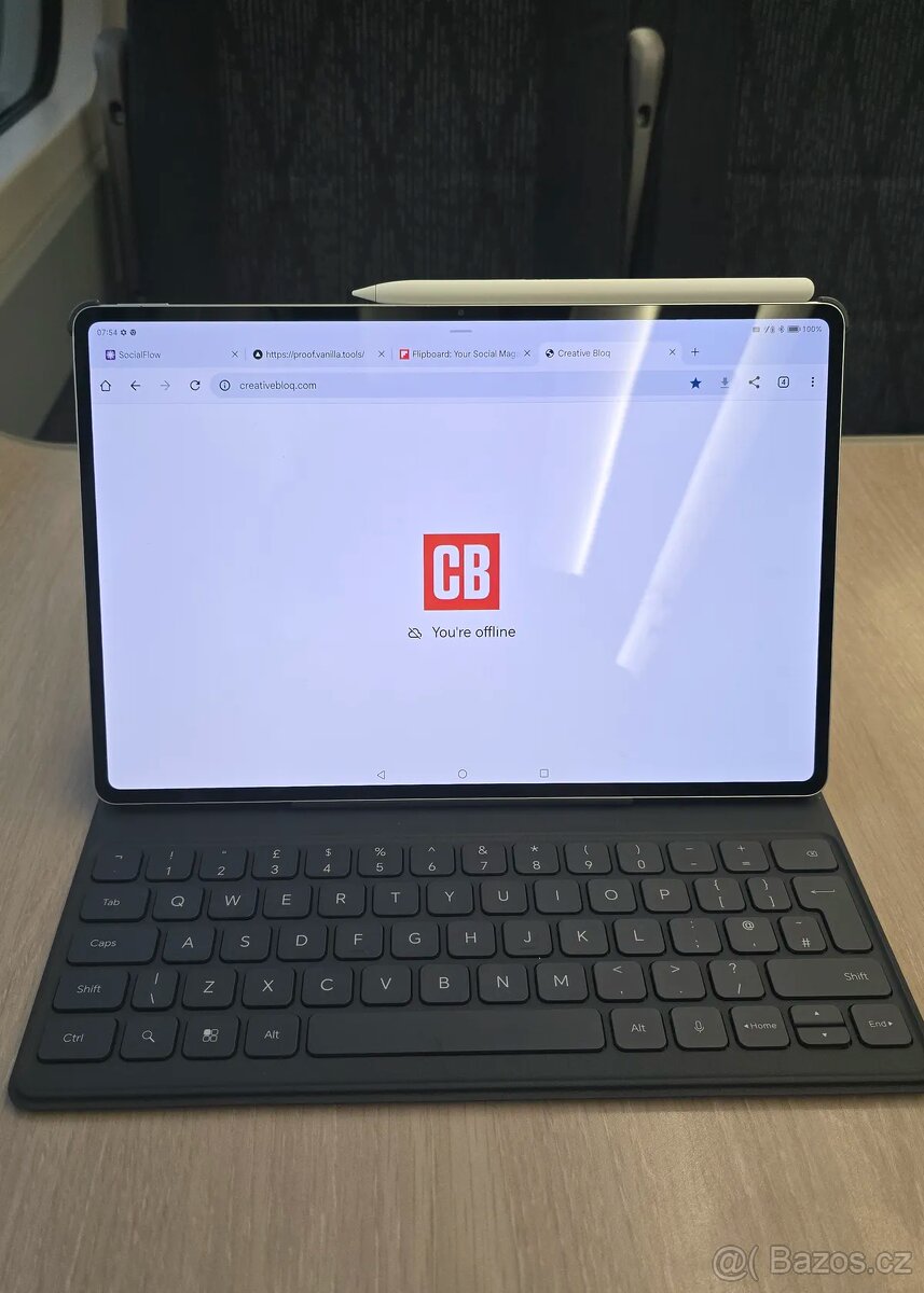 Jako nový 12" HONOR MagicPad 2 tablet + Pencil + klávesnice