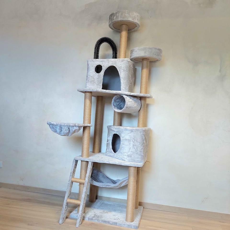 187 cm vysoké škrabadlo pro kočky - nové