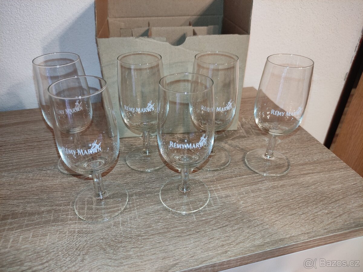 Skleničky na koňak Rémy Martin 6ks