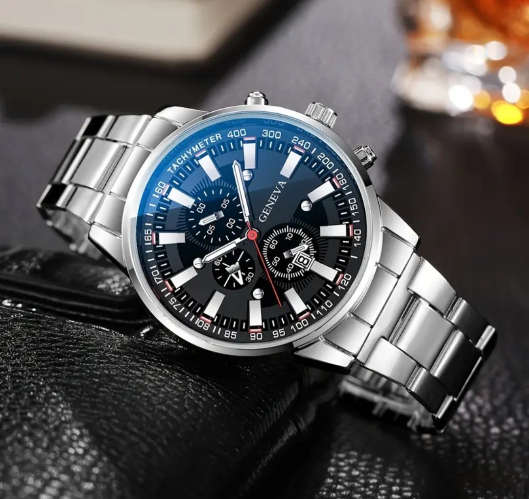 Nové hodinky + dárek kožený náramek č. 120