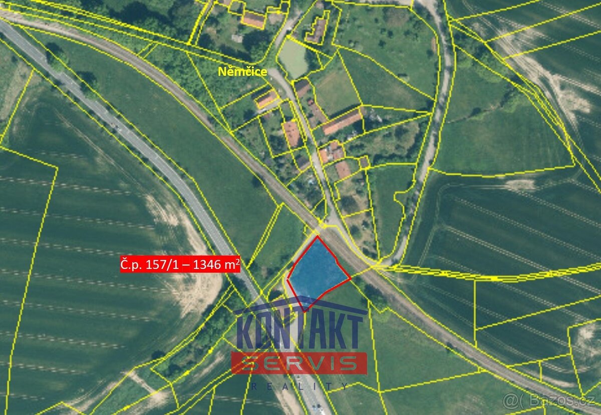 Prodej pozemku pro bydlení, 1 346 m² - Sedlice - Němčice