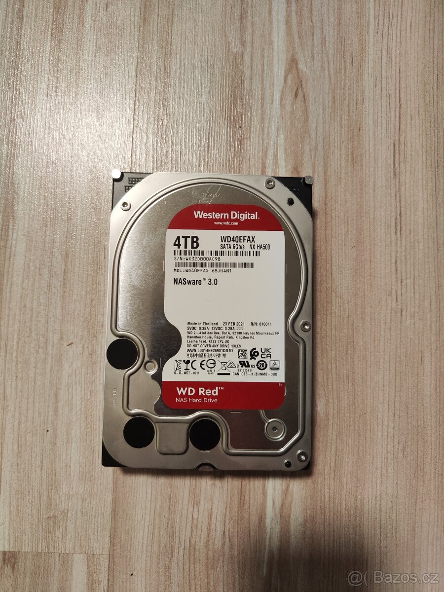 Prodám HDD WD40 4TB