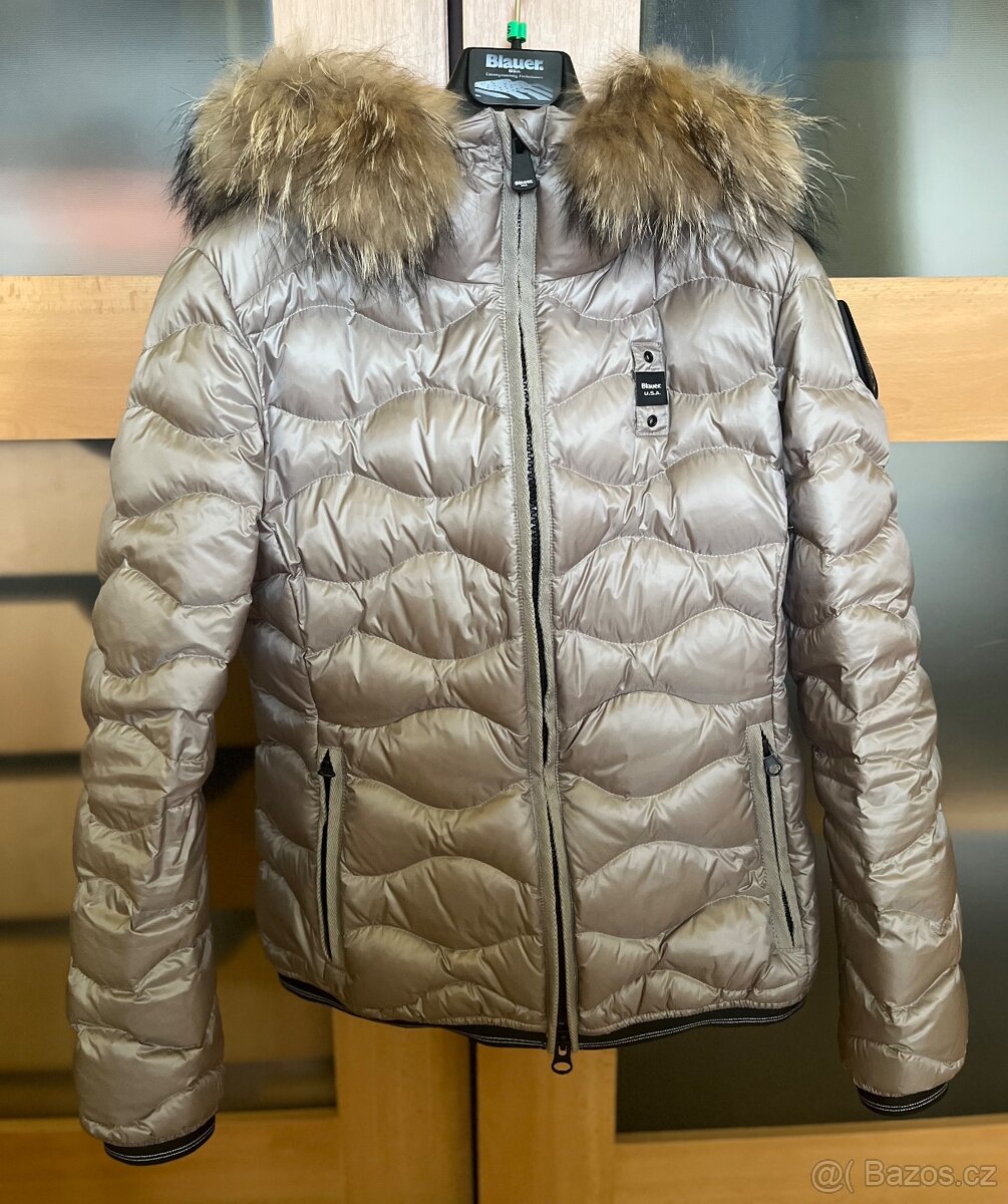 Dámská péřová bunda Zn. Blauer