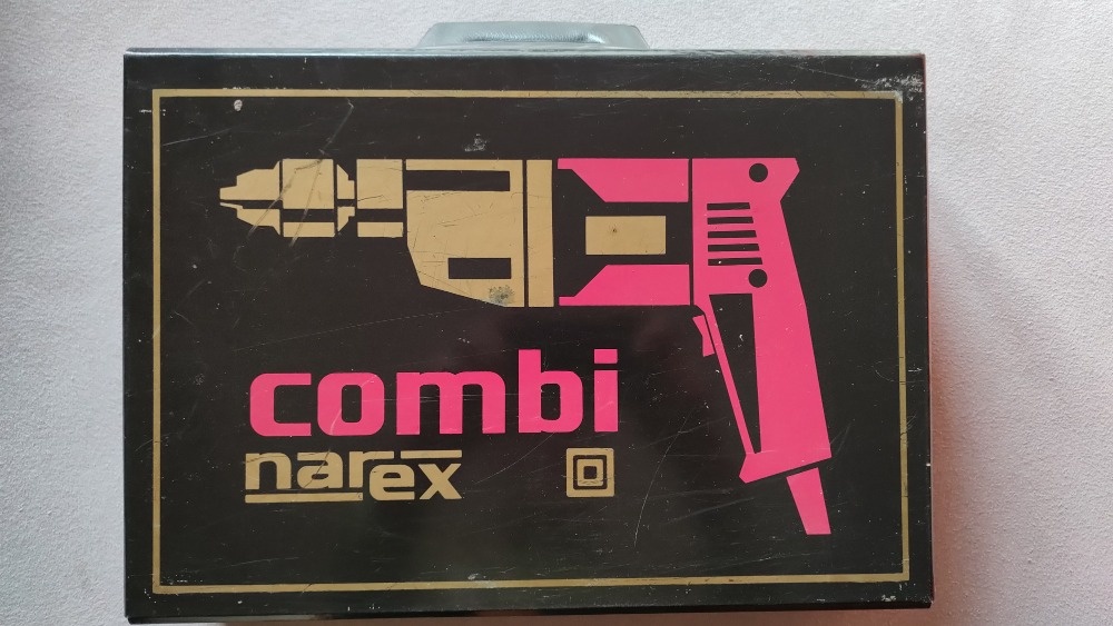 Kufr od vrtačky Narex combi made in Czechoslovakia