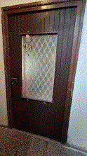 dveře vstupní s mříží