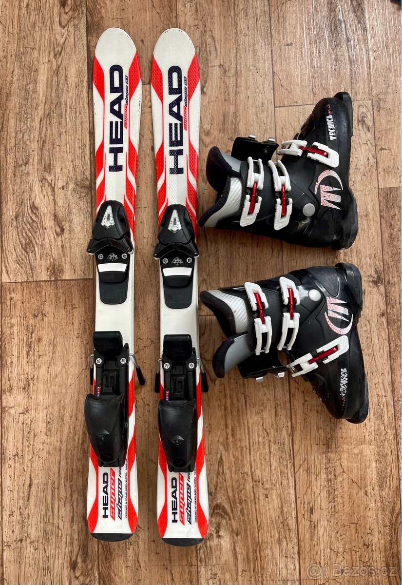 Dětské lyže Head, včetně bot