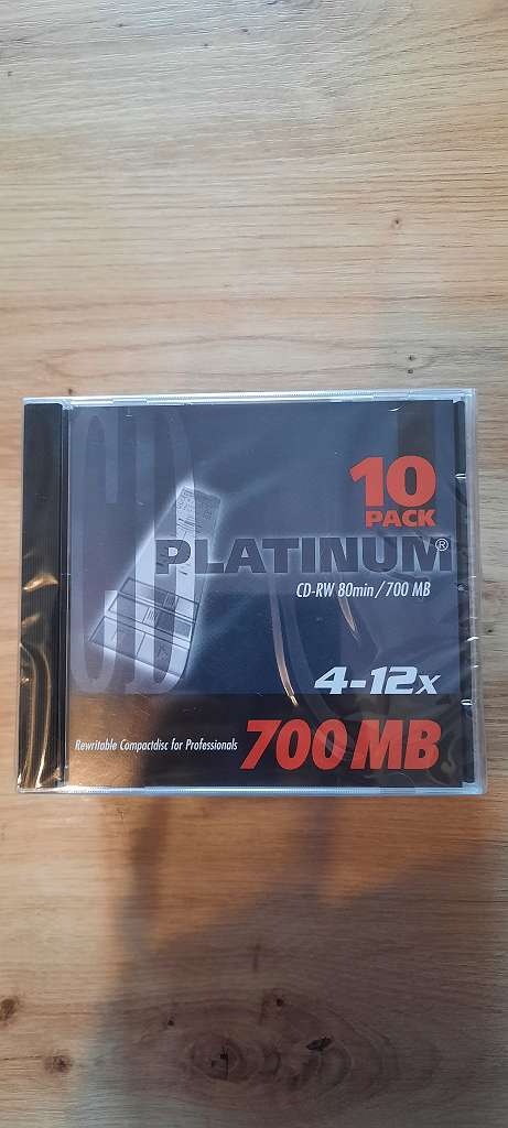 PLATINUM CD-RW 80min/700 MB