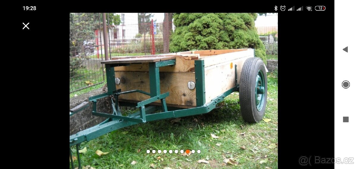 Vozík, vlečka, PF 62