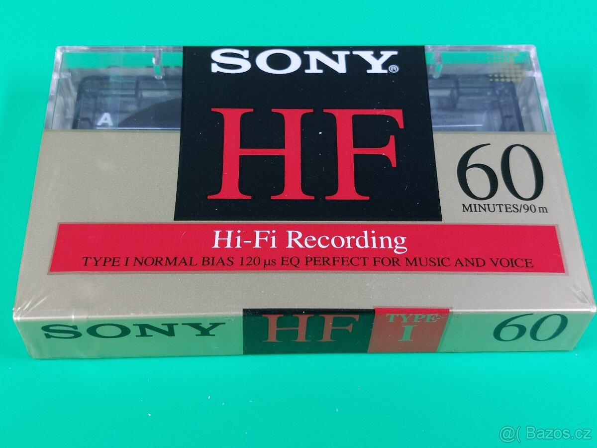 MC Audiokazeta Kazeta SONY HF 60 B nová zabalená