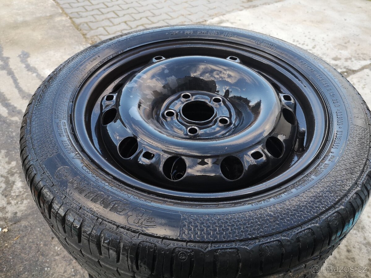 Plechová kola s pneumatikami 195/50 R 15