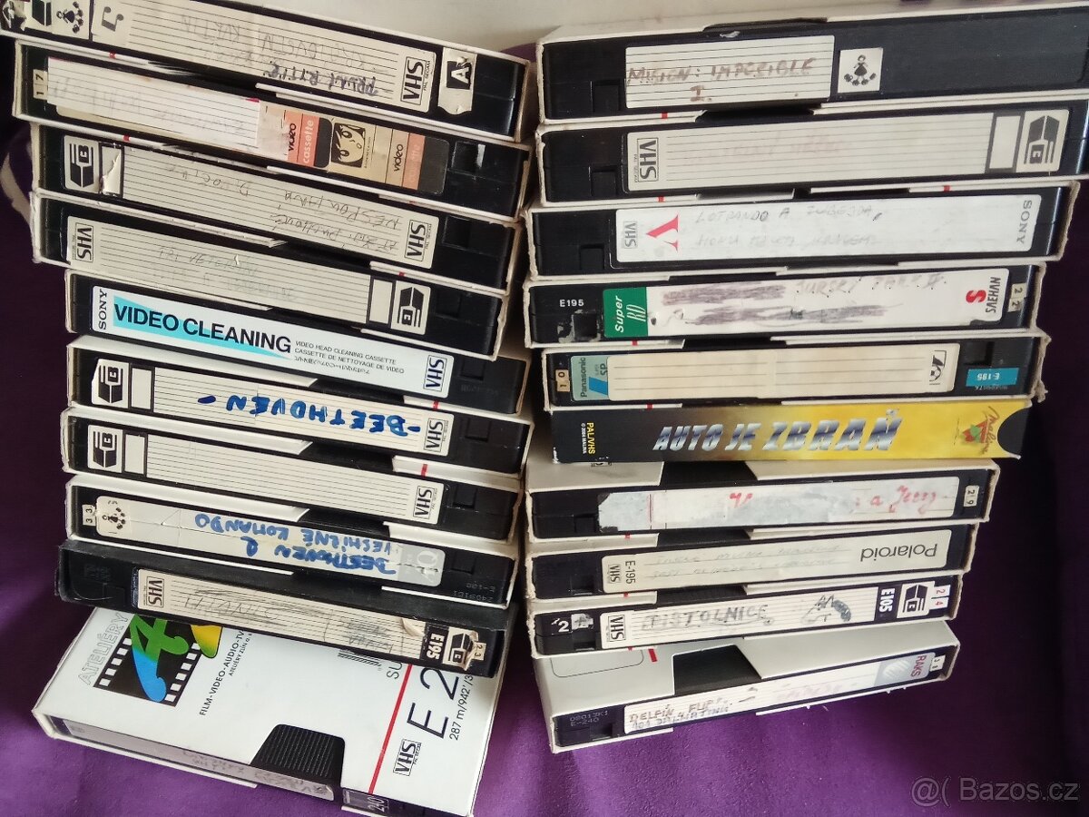 Videokazety VHS