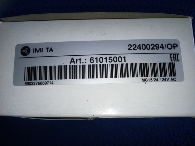 servopohon elektrický IMI TA-MC15, 24V, 0-10V - 3ks