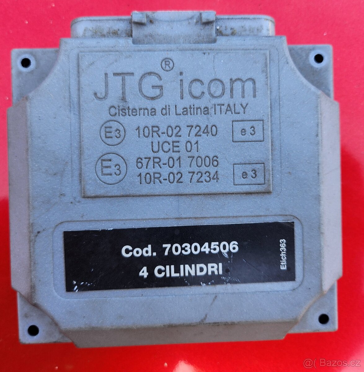 Ridici jednotka LPG icom