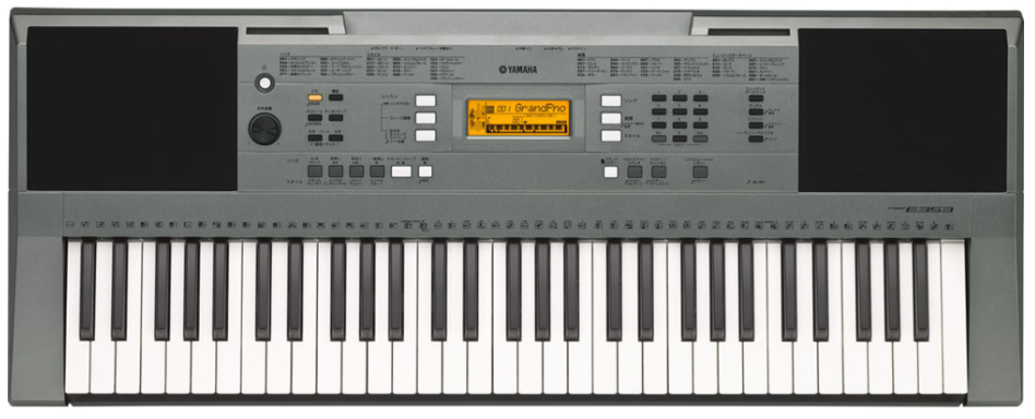 Prodám elektronické klávesy Yamaha PSR-E353