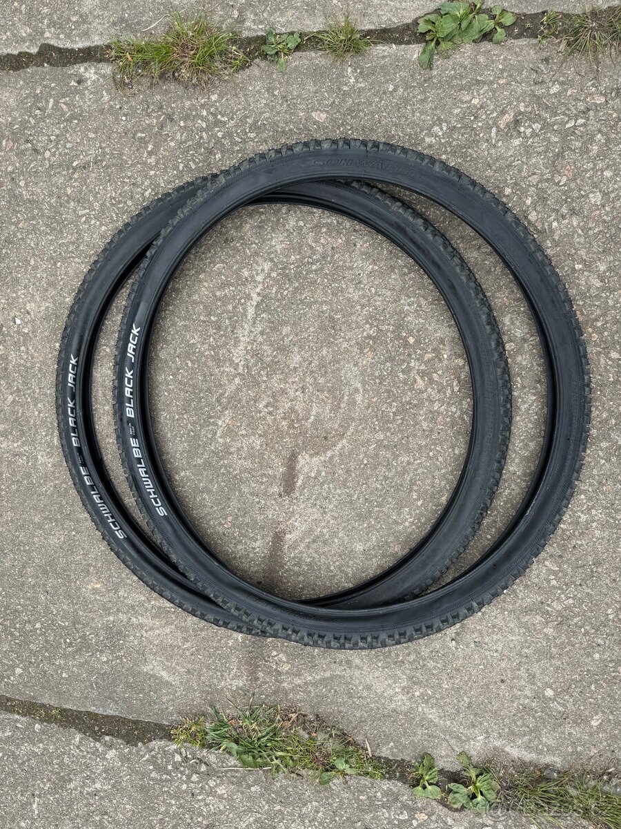 Plaste pneu Schwalbe Black Jack 1,9x26”