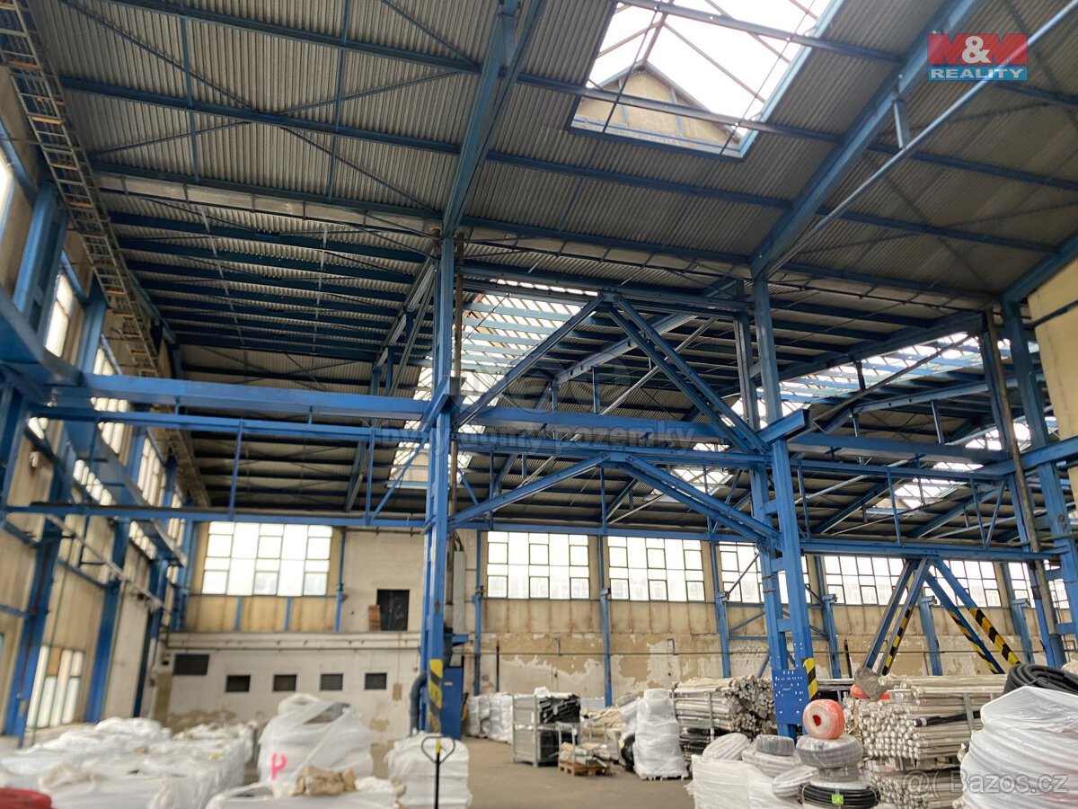Pronájem výrobního objektu, 2600 m², Příbram, ul. Obecnická