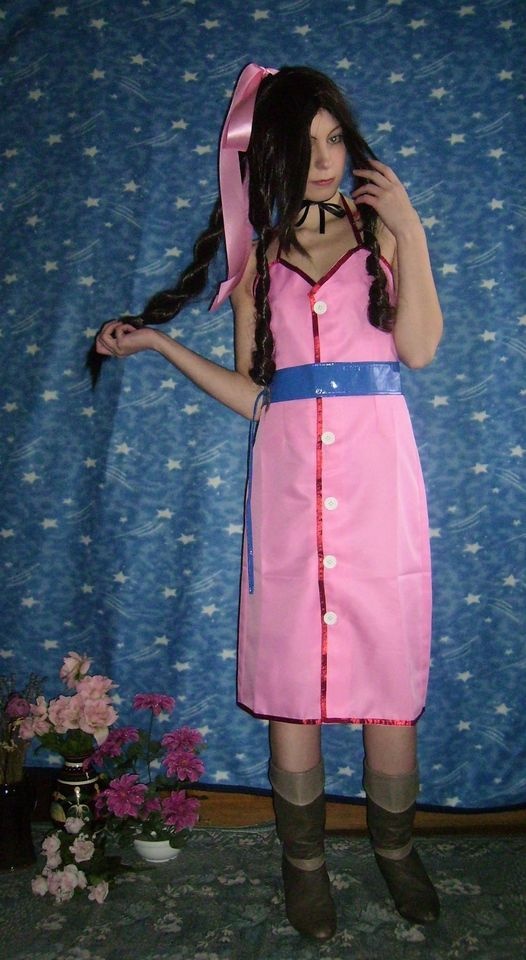 Cosplay/kostým Aerith ze hry Final Fantasy VII
