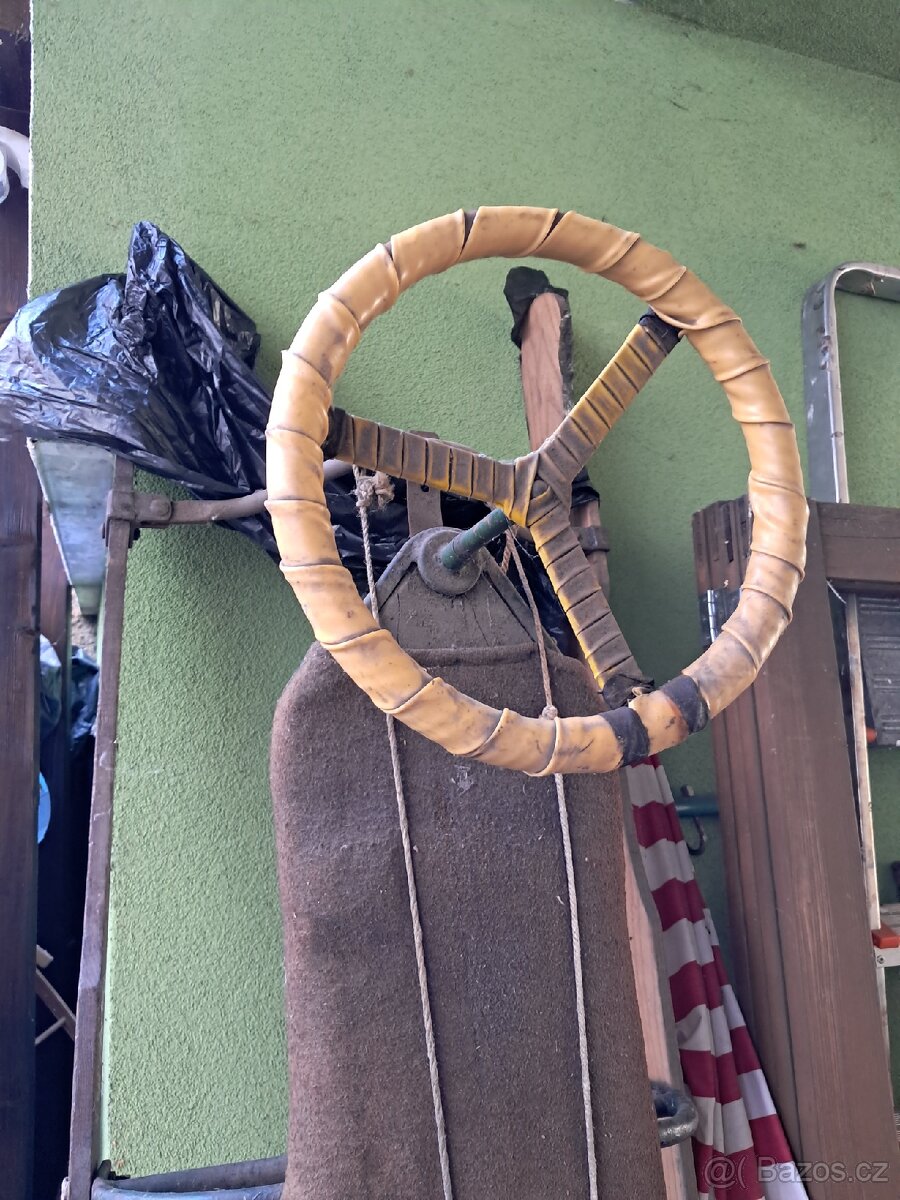 Saně dlouhé 2,3 m s volantem