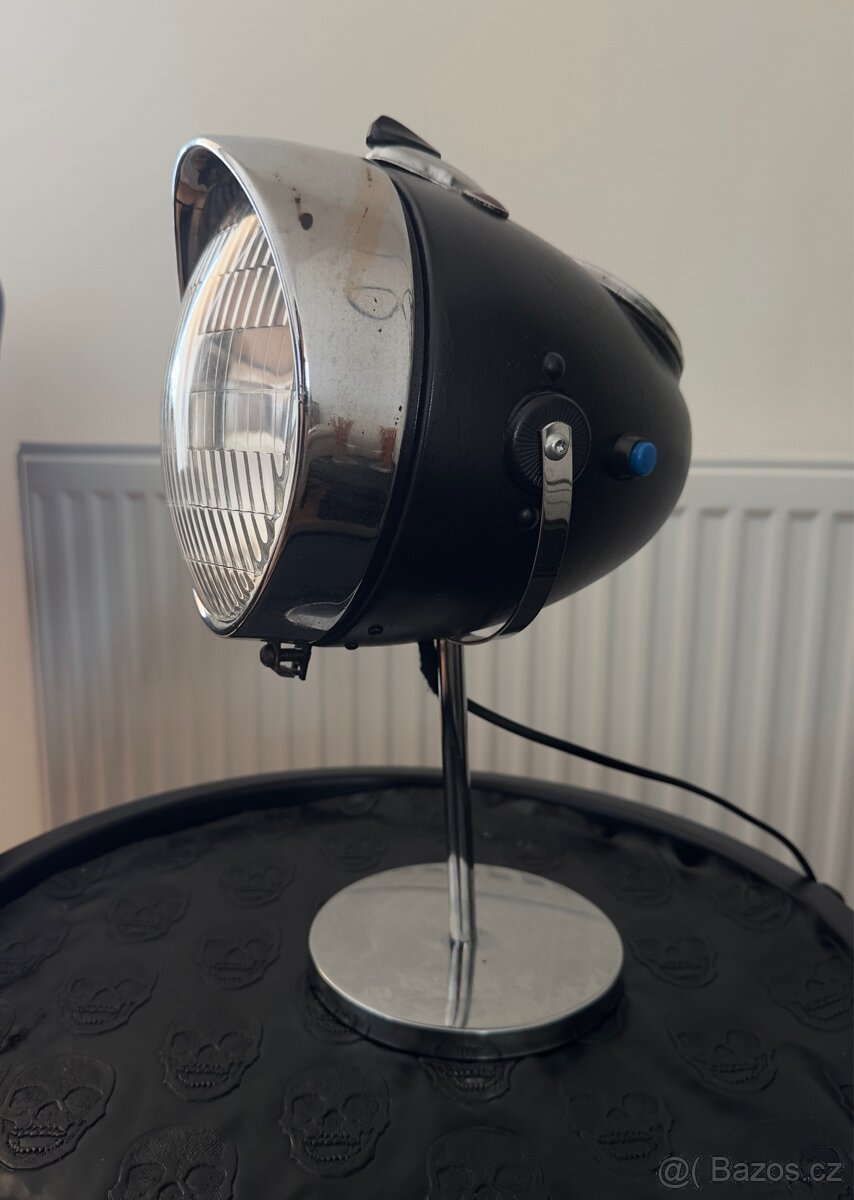 Handmade lampa světlomet 35 cm