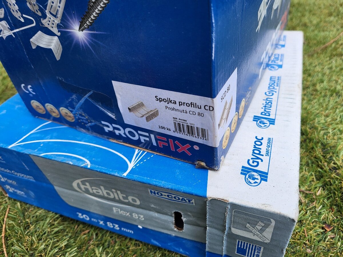 Spojovací materiál na montáž sadrokartonu