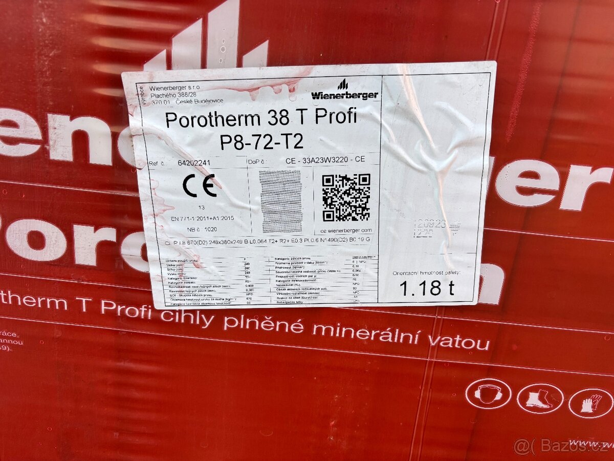 Porotherm 38 + pěna