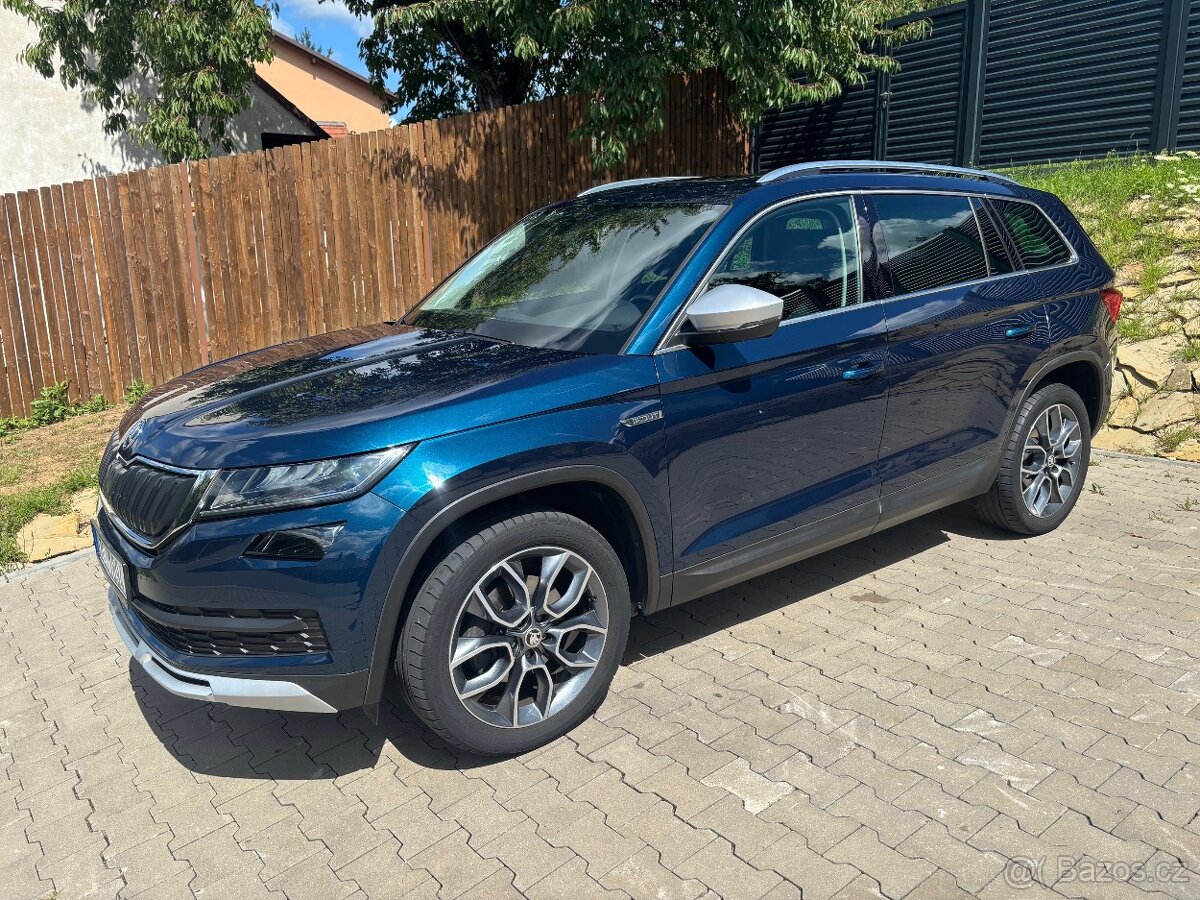 Škoda Kodiaq Scout, DSG, 4x4, 2018, 163tis, 7 míst