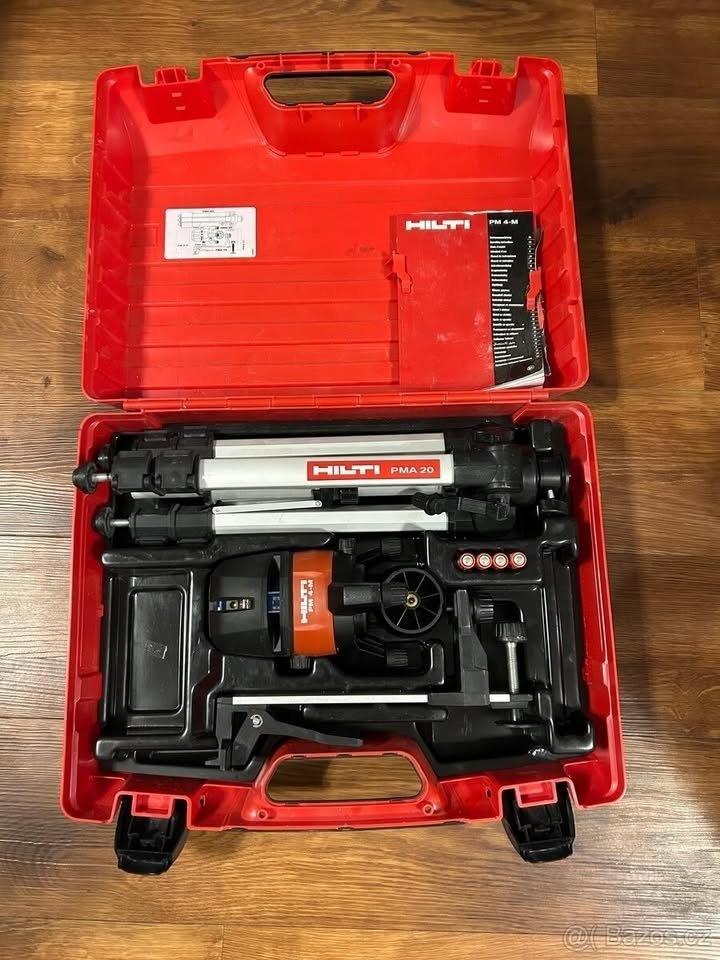 HILTI set Multi liniový laser PM 4-M