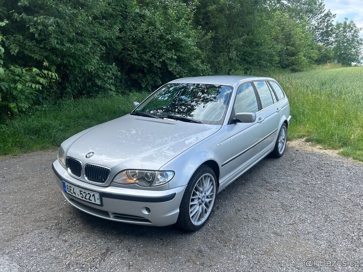 BMW E46 330i 170kw M54 Touring,manuál,top stav