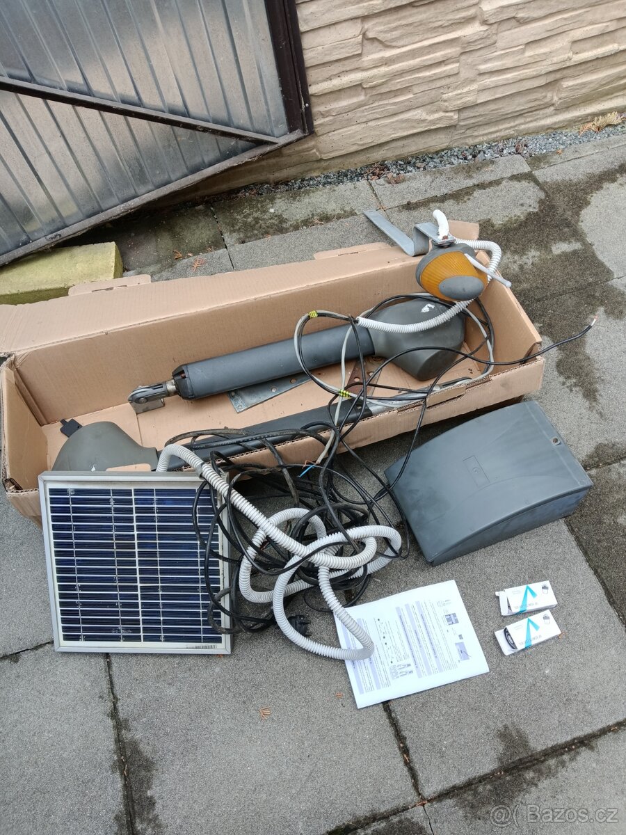 Pohony vrat solár 12 230v