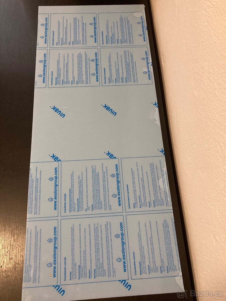 Tabule plexiskla (čiré)