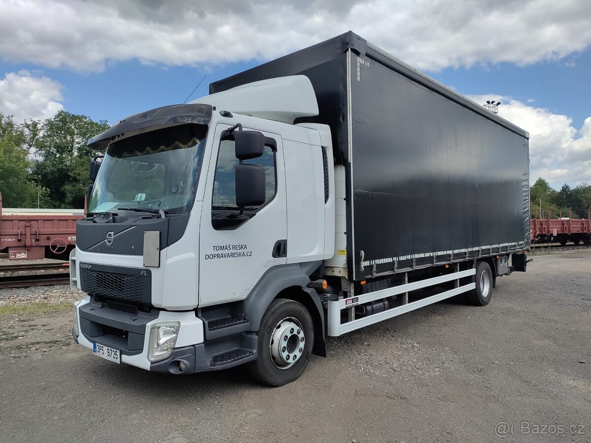 VOLVO FL, 12t, HYDRAULICKÉ ČELO, NOVÝ TACHOGRAF