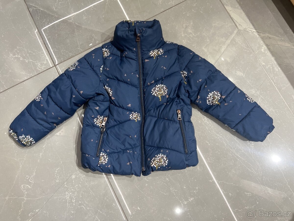 dívčí zimní bunda Mango, vel. 110