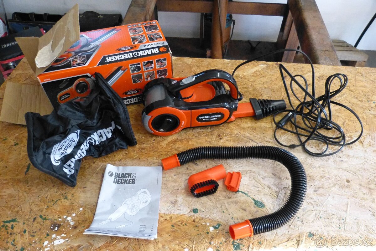 Autovysavač Black&Decker PAV1205