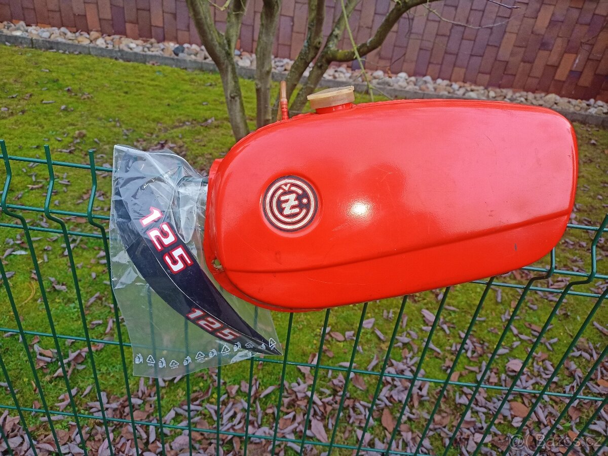 Nádrž čz motokros 125/511 125/516