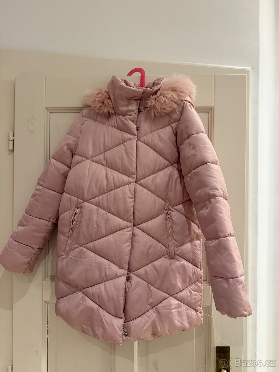 Bunda dívčí zimní 140