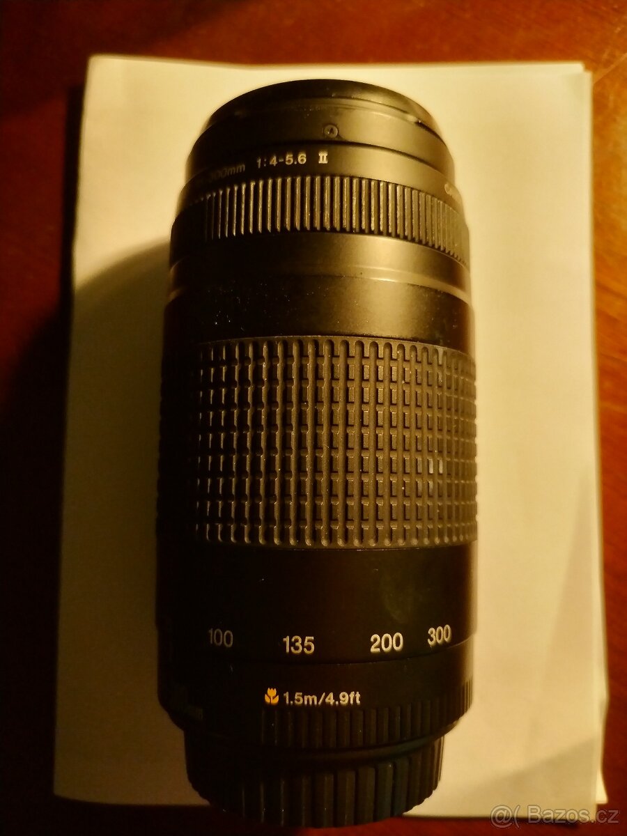 objektiv Canon EF 75-300 f/4-5.6 kinofilm