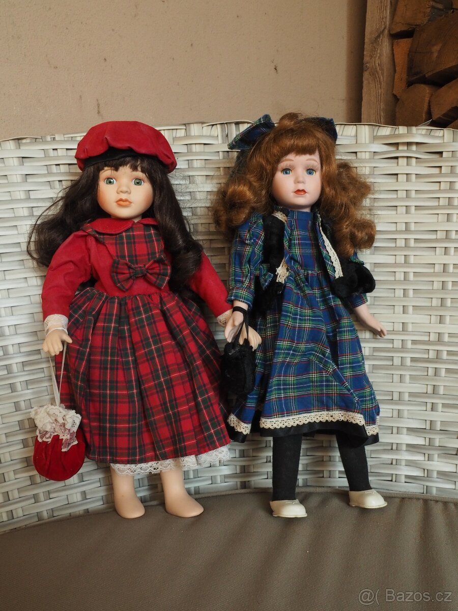 Porcelánová panenka - kárované sestry