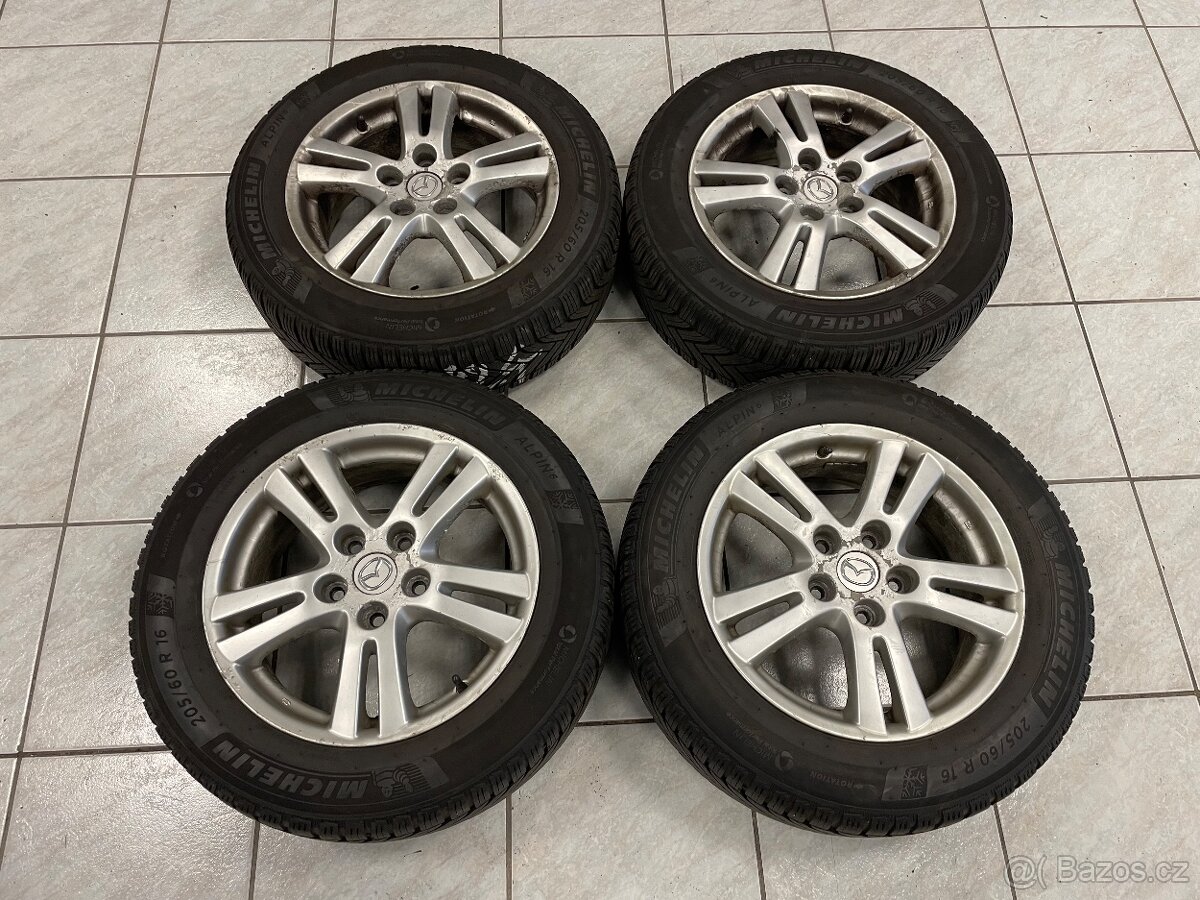ALU DISKY MAZDA 3, 5x114,3 ,205/60 R16