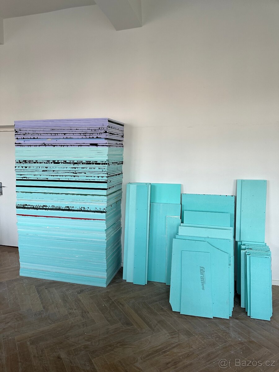 Desky z extrudovaného polystyrenu cca 80m2