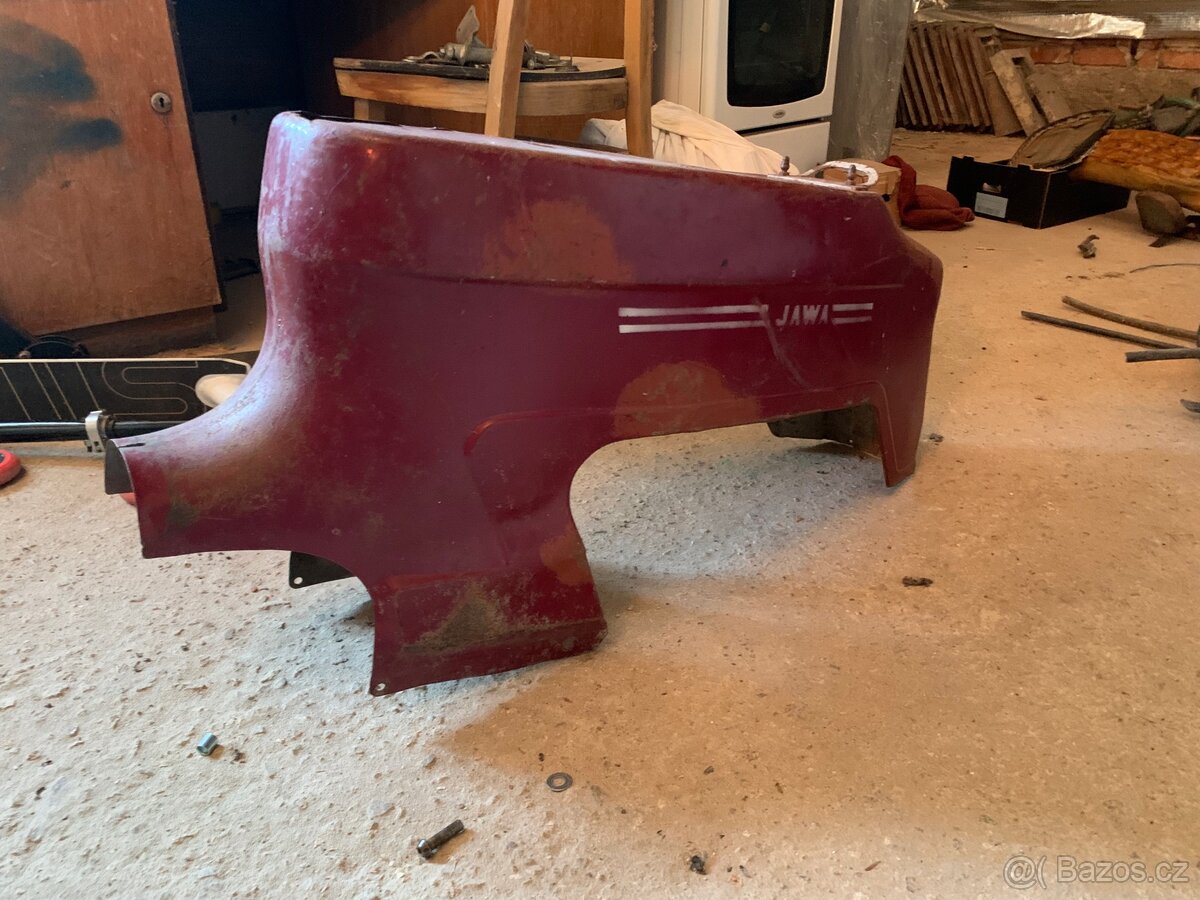 PodSedlový plech Jawa pionýr