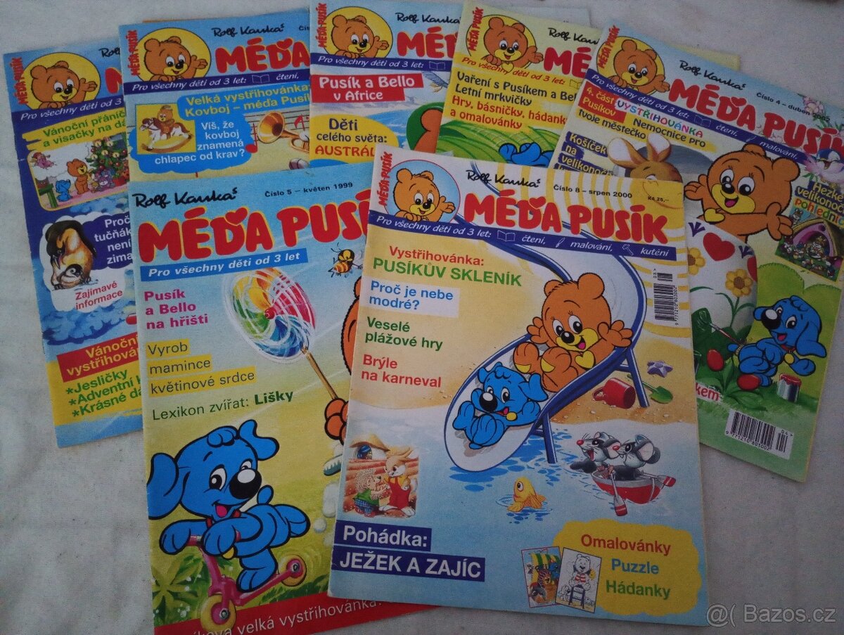 Časopisy Méďa Pusík - 1999 - 2002