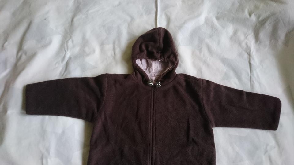 hnědý overal na kostým medvěda