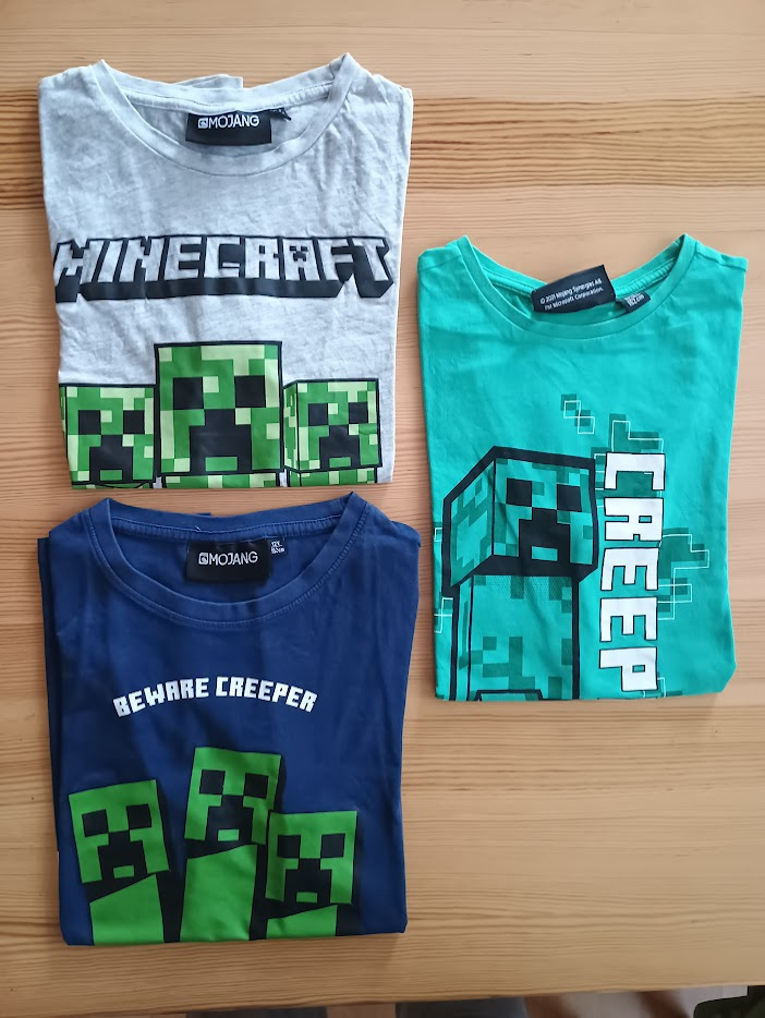 trika Minecraft vel.152