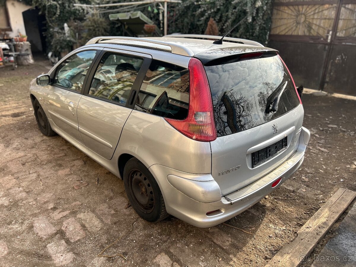 Peugeot 206 SW díly