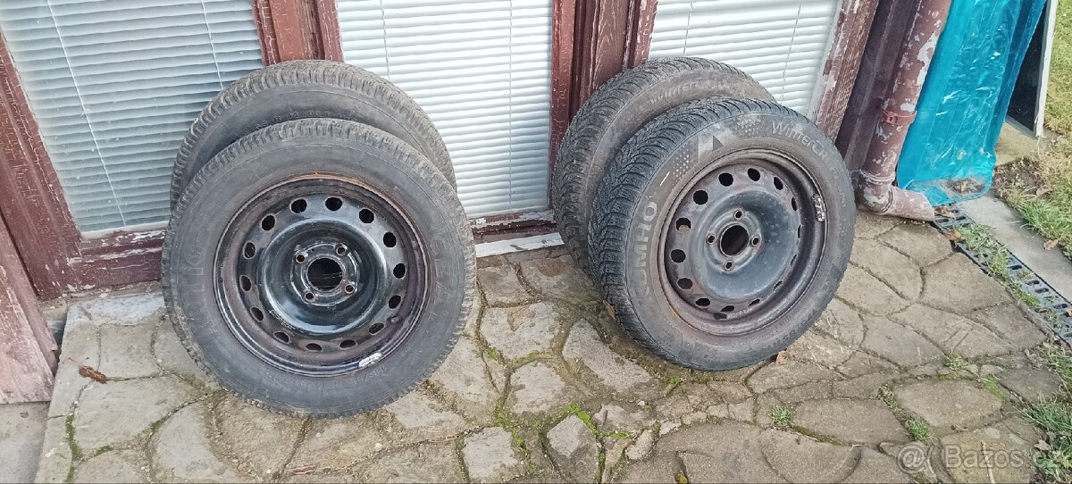 Plechové disky Peugeot cena za všechny 4 ks